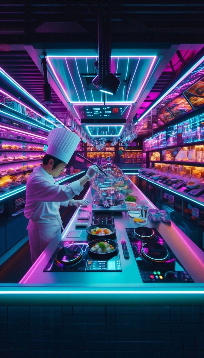 Chefes do Café Cyberpunk