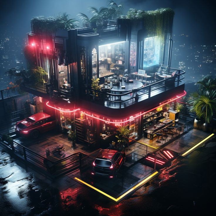 Café Cyberpunk
